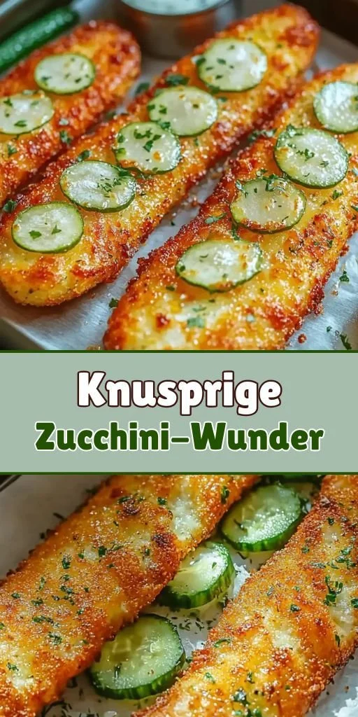 Köstliche knusprige Zucchini-Bites als gesunder Snack