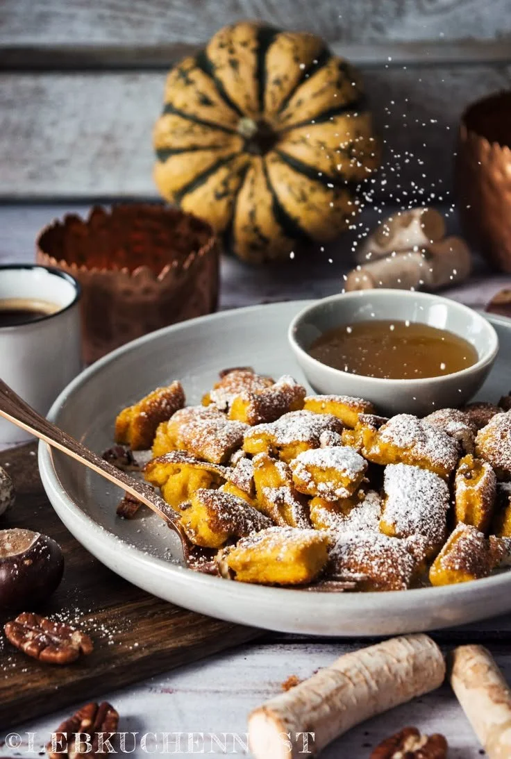 Kürbiskaiserschmarrn als herbstliches Frühstücksgericht