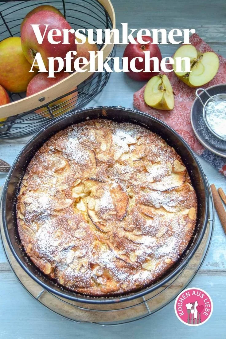 Omas einfaches Apfelkuchen Rezept mit saftigen Äpfeln und Goldbrauner Kruste