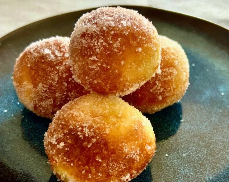 Quarkbällchen aus dem Backofen