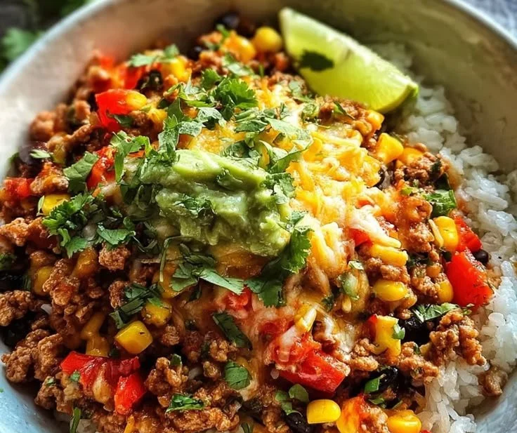 Taco-Reis-Bowl