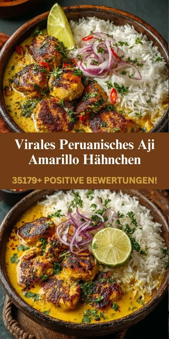 Aji Amarillo Hähnchen - ein köstliches peruanisches Rezept zum Nachkochen.