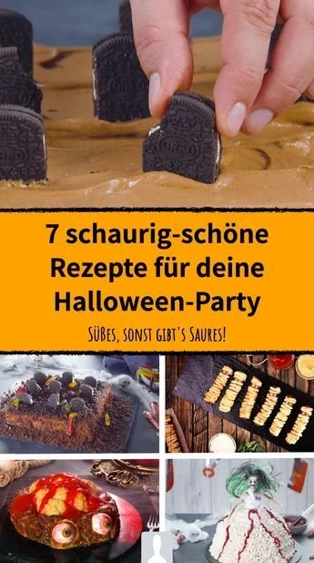 Schaurig-schöne Halloween Rezepte für eine unvergessliche Feier