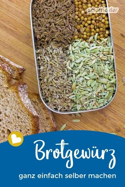 Hausgemachtes Brotgewürz für aromatisches Brot backen