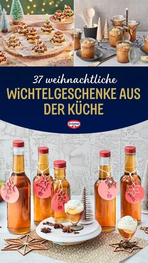 Geschenke aus der Küche - Rezeptideen zu Weihnachten von Dr. Oetker