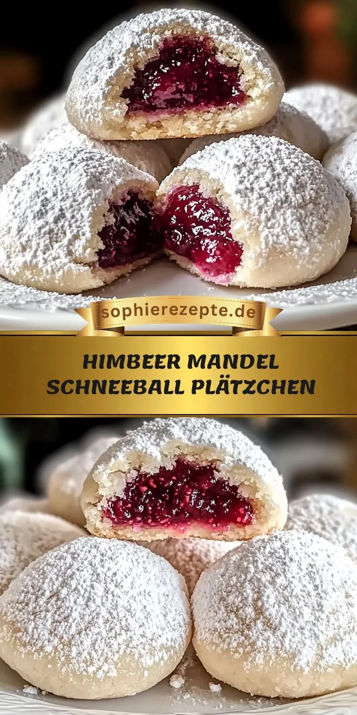 Leckere Himbeer Mandel Plätzchen für besondere Anlässe